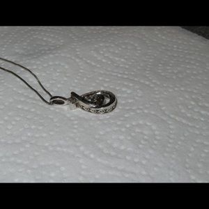 Black and white necklace